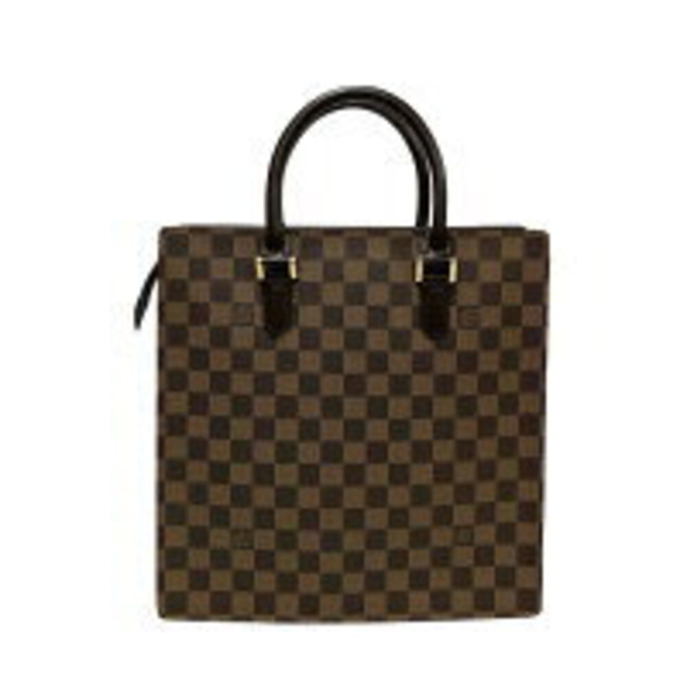 Louis Vuitton Venice Damier Leather Handbag Tote Bag Brown - Picture 4 of 8
